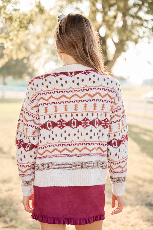 Fireside Stories Fair Isle Sweater
