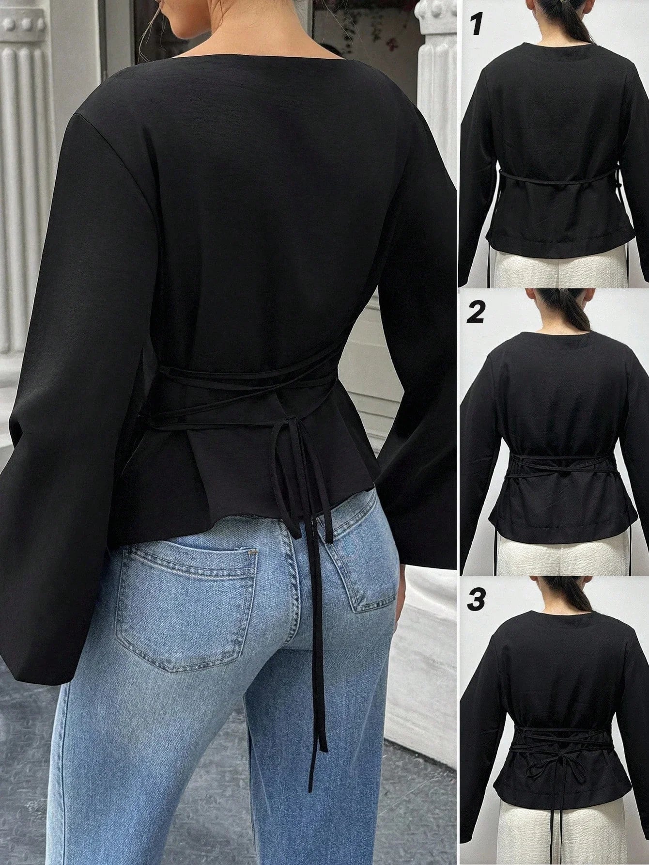 Flare Long Sleeve Top