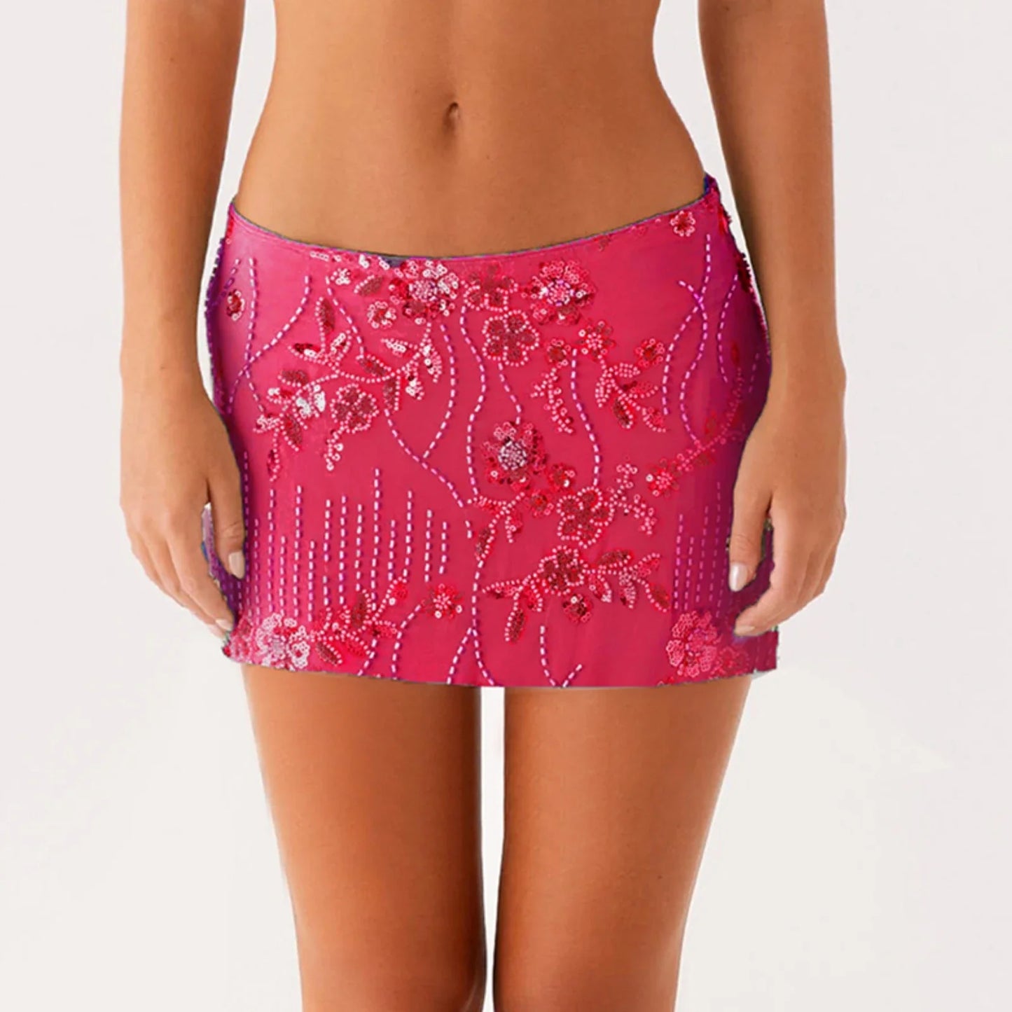Sequin Mini Skirts
