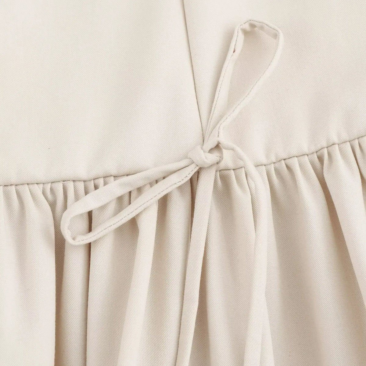 Bowknot Pleated Tank Short Dress