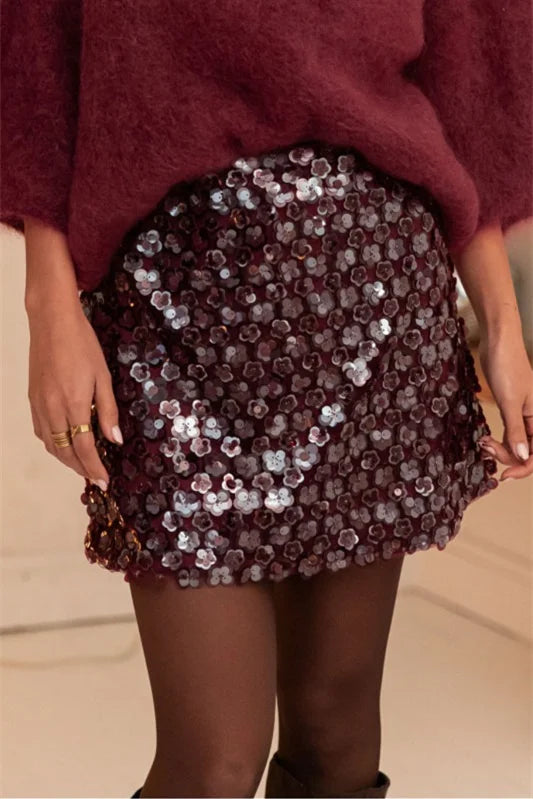 Sparkly Sequin Skirt