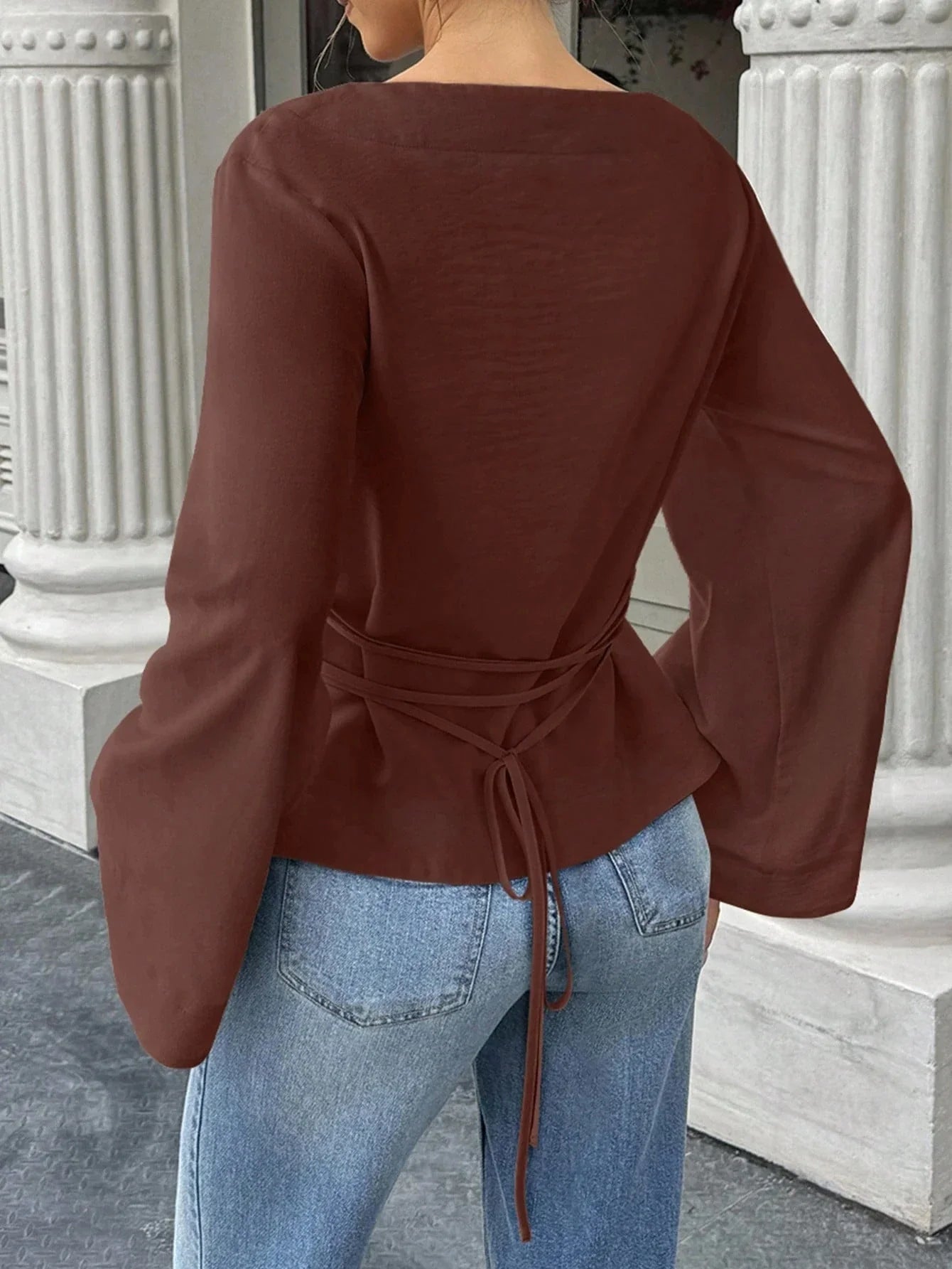 Flare Long Sleeve Top