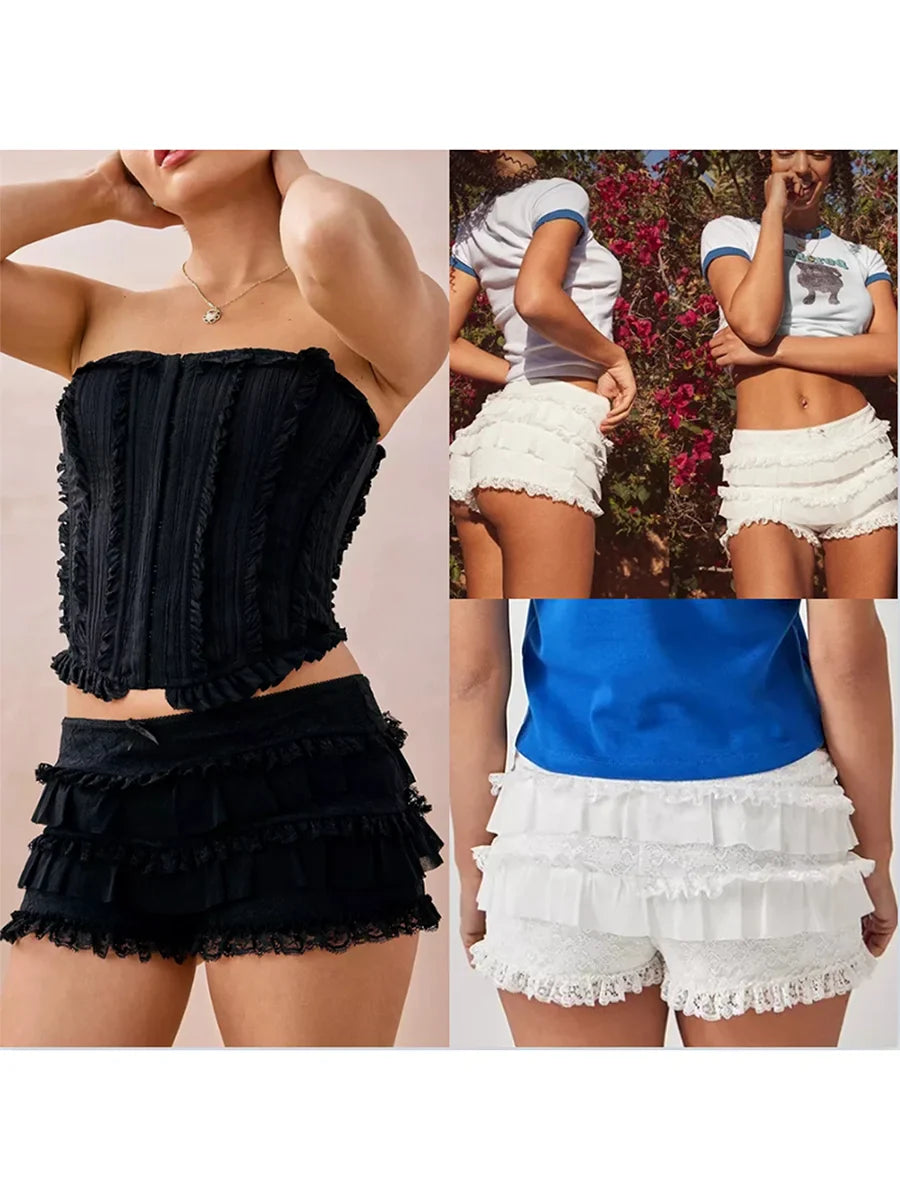Lace Bloomers Shorts