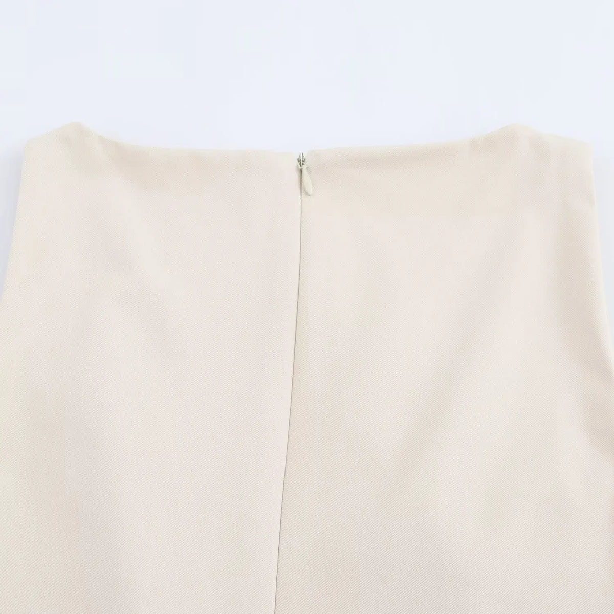 Bowknot Pleated Tank Short Dress