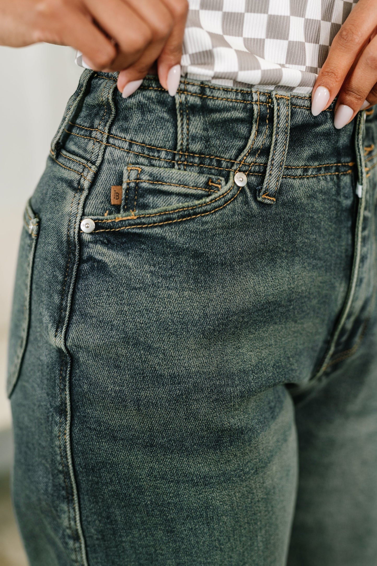 Teressa High Waist Marlow Jean with Hollywood Waist