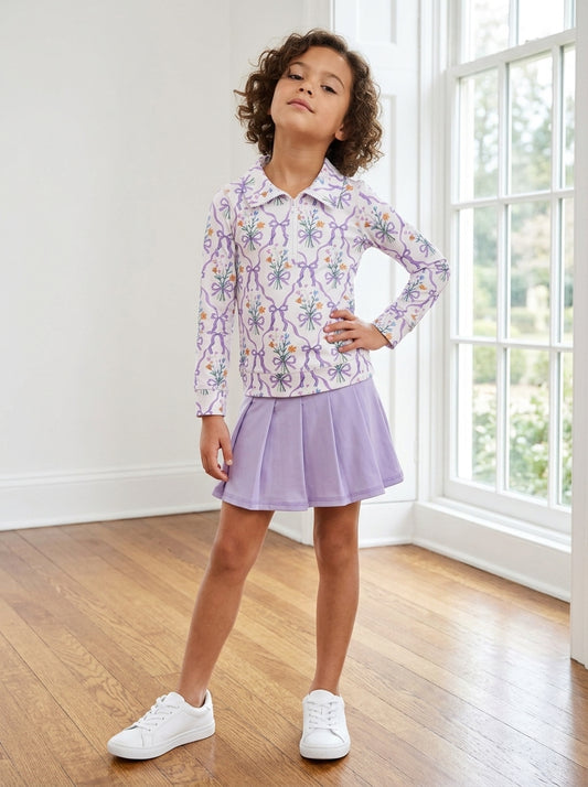 Floral Lavender Activewear Set