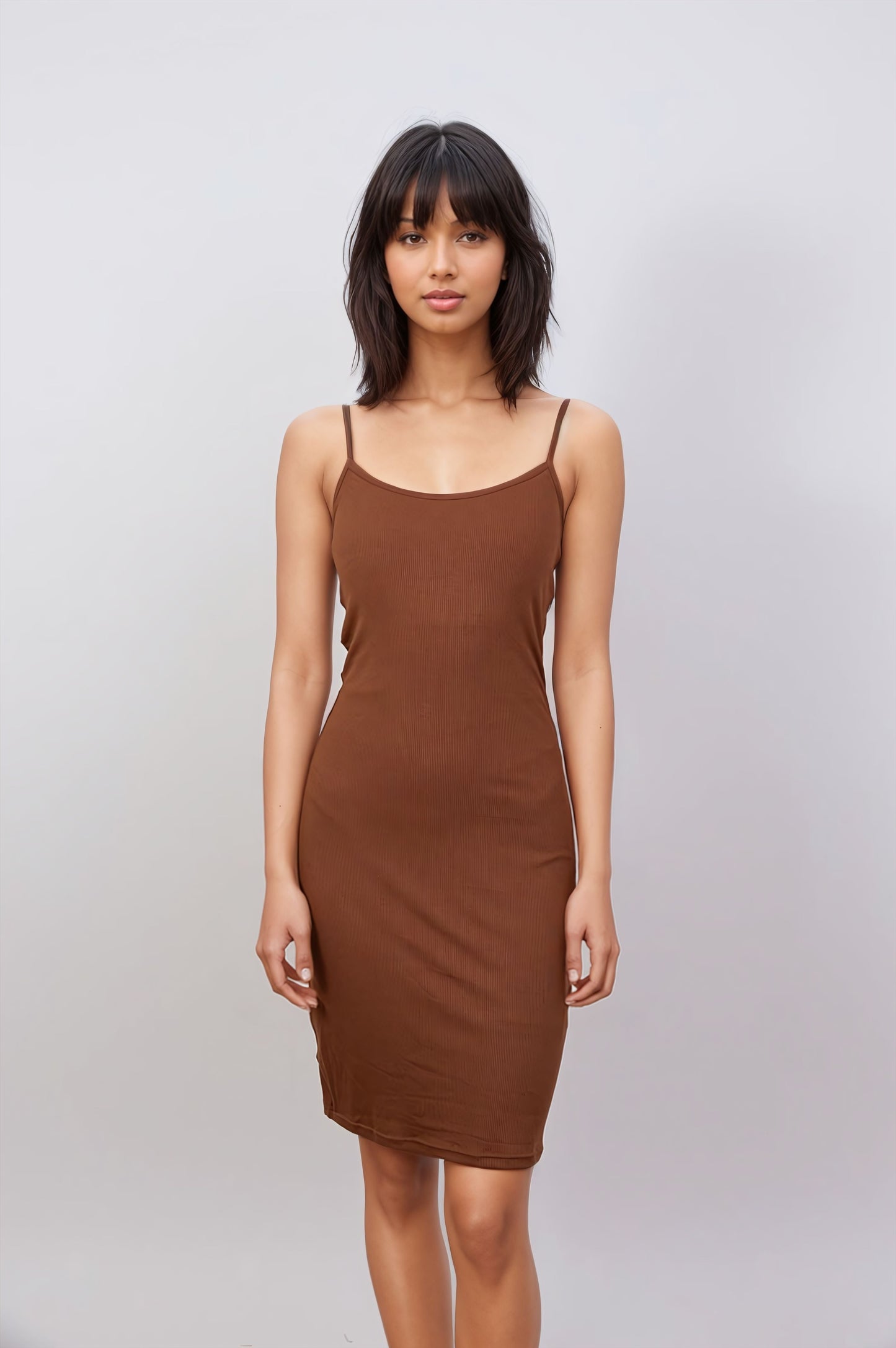 2-in-1 Shapewear Dress – Double Layer Tummy Control Leto Collection