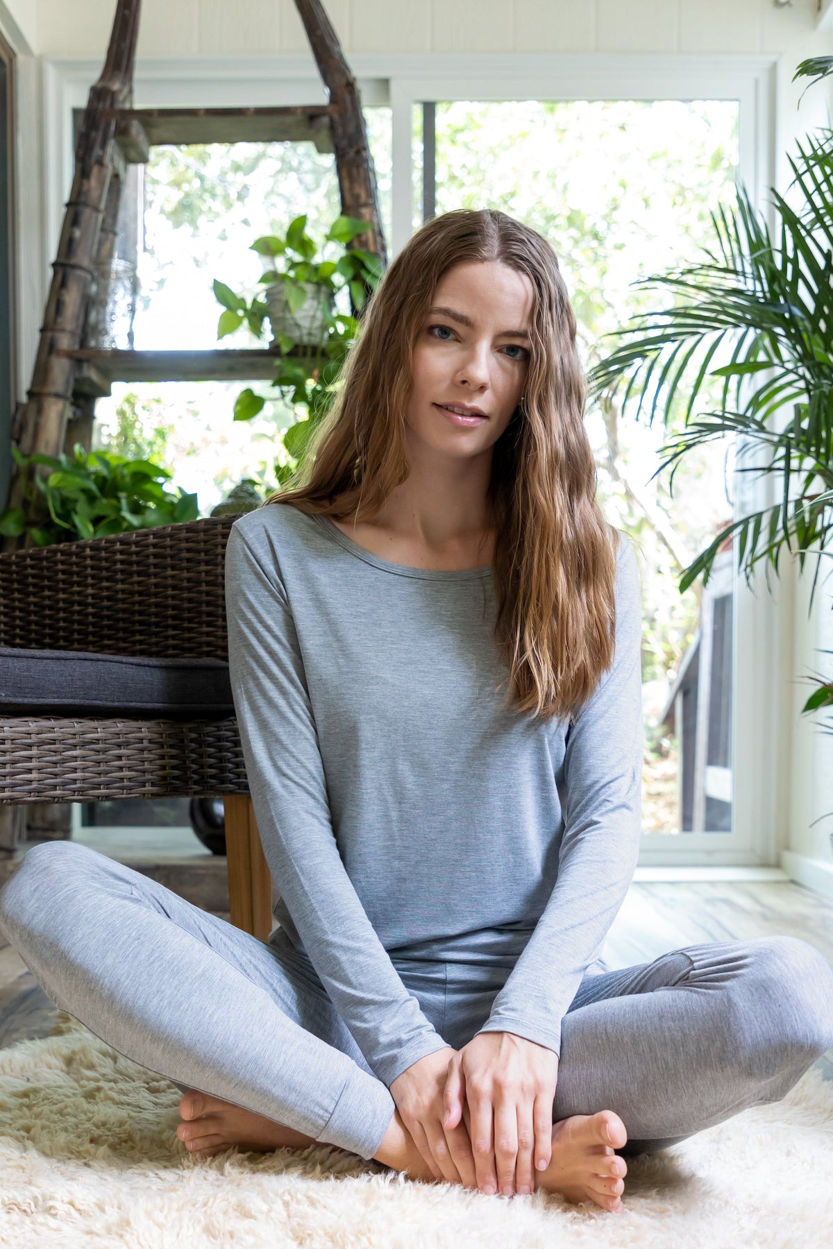 Bamboo Lounge Long Sleeve T-Shirt