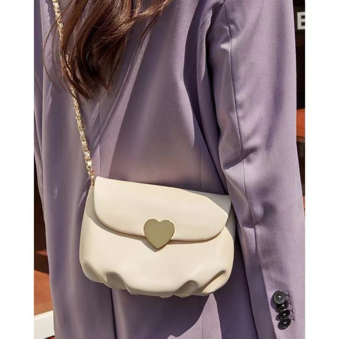 Elegant Small Crossbody White Bag