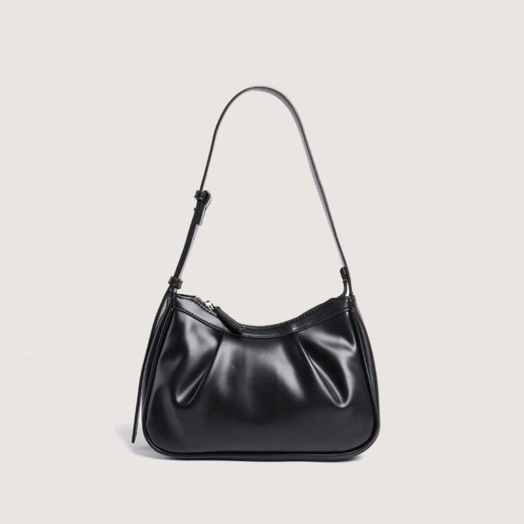 Pleated Shoulder Bag