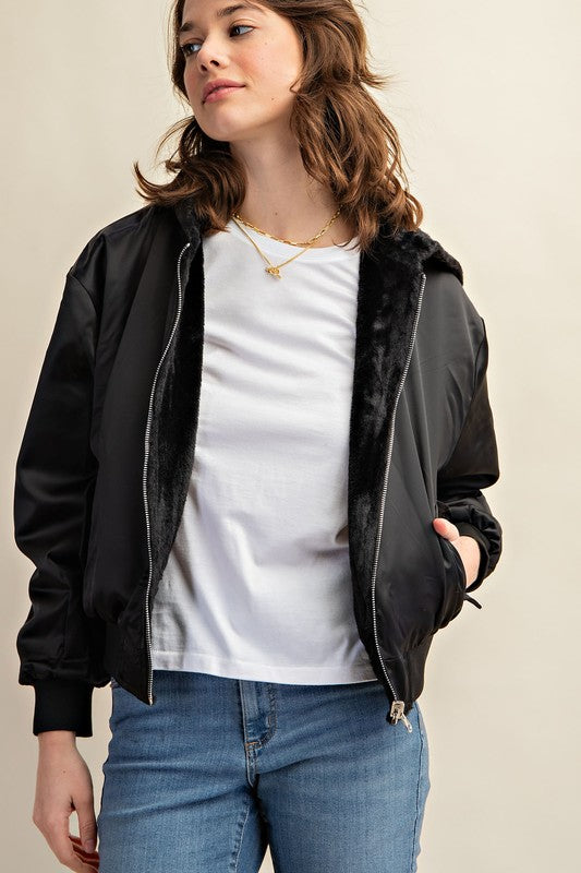 Reversible Bomber Jacket