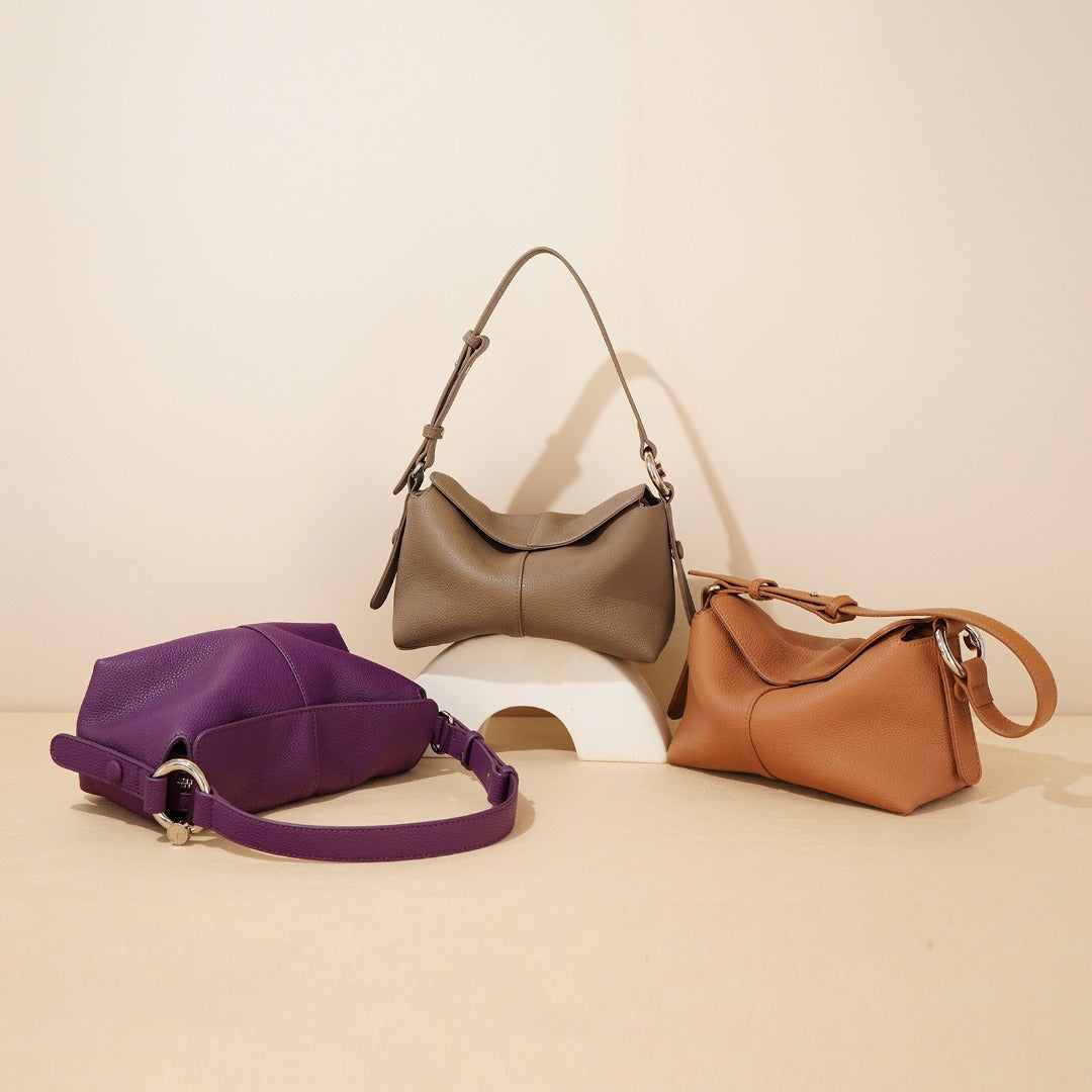 Elegant Underarm Bag – Genuine Leather