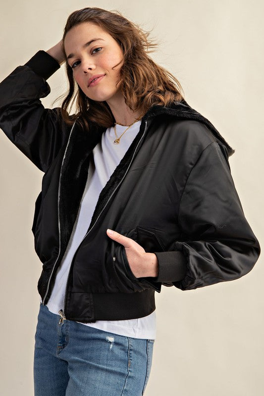 Reversible Bomber Jacket