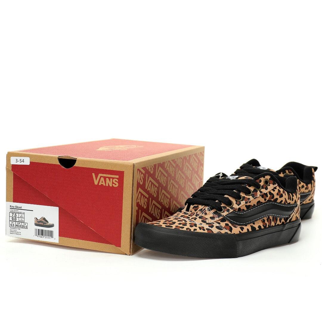 Vans Vault Knu-Skool VR3 LX "Leopard/Brown Black"