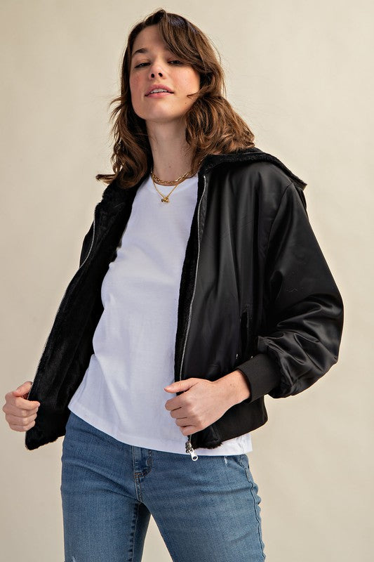 Reversible Bomber Jacket