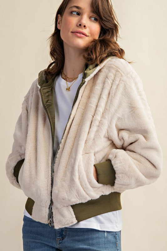 Reversible Bomber Jacket