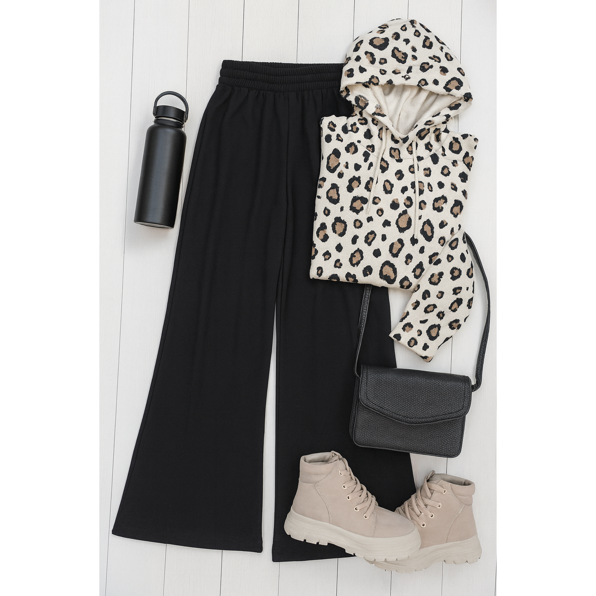 The Morgan - Casual Loose Fit LUXE Wide Leg Pants *