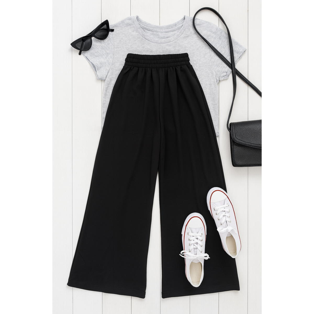 The Morgan - Casual Loose Fit LUXE Wide Leg Pants *