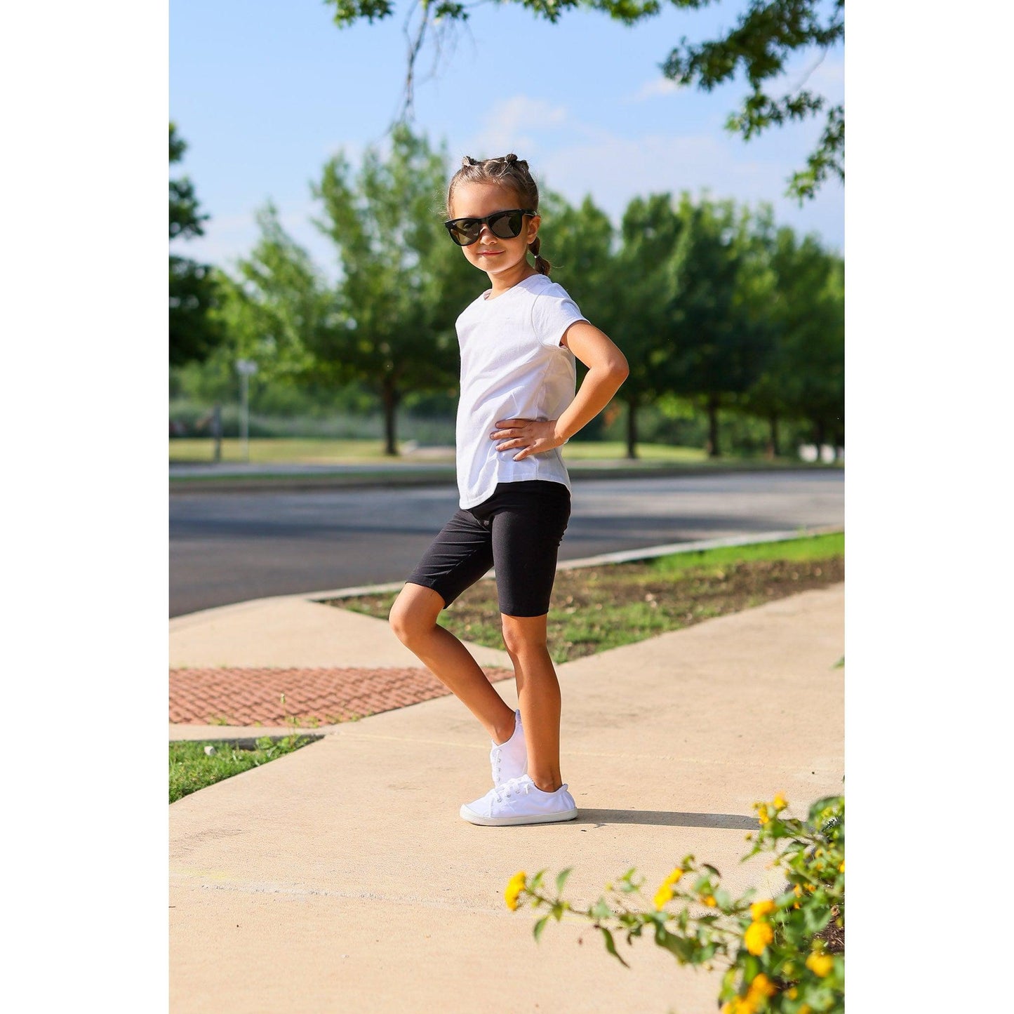 Kids Biker Shorts