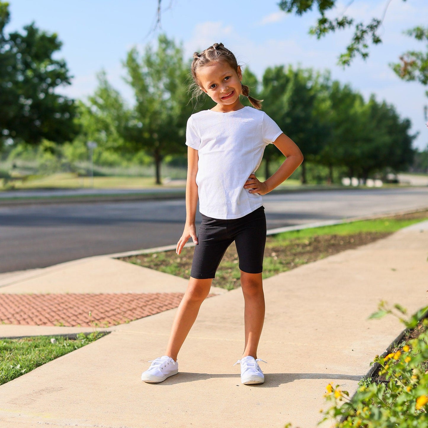 Kids Biker Shorts