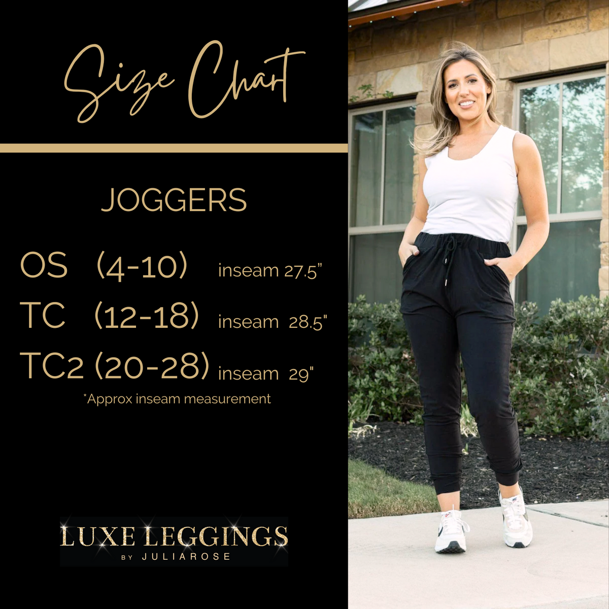 The Reagan - Black Joggers