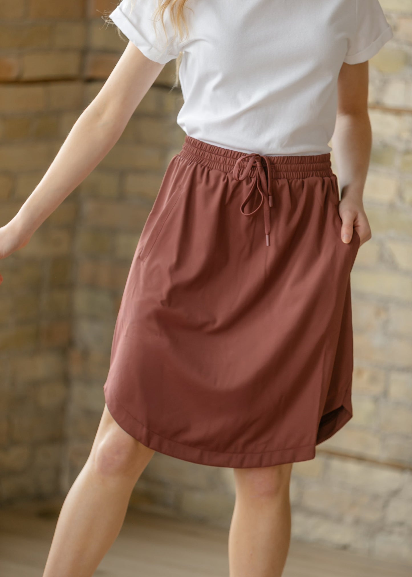 Kenedi Mulberry Skirt