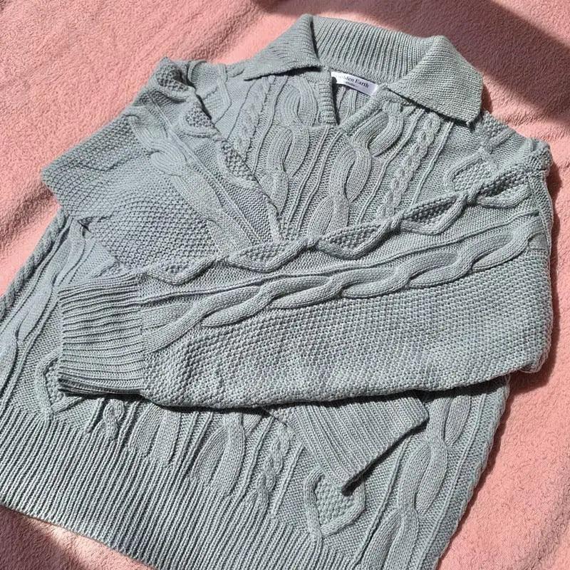 Autumn Turn-down Collar Sweater