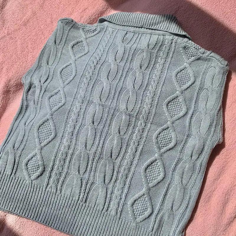 Autumn Turn-down Collar Sweater