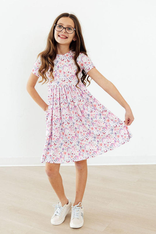 Whimsical Woods S/S Pocket Twirl Dress