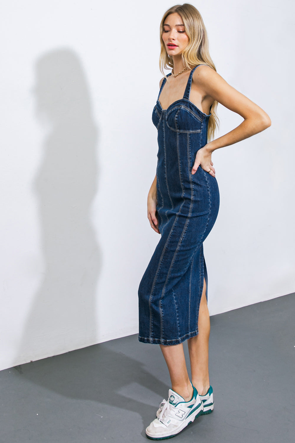 A Greater Love Denim Dress