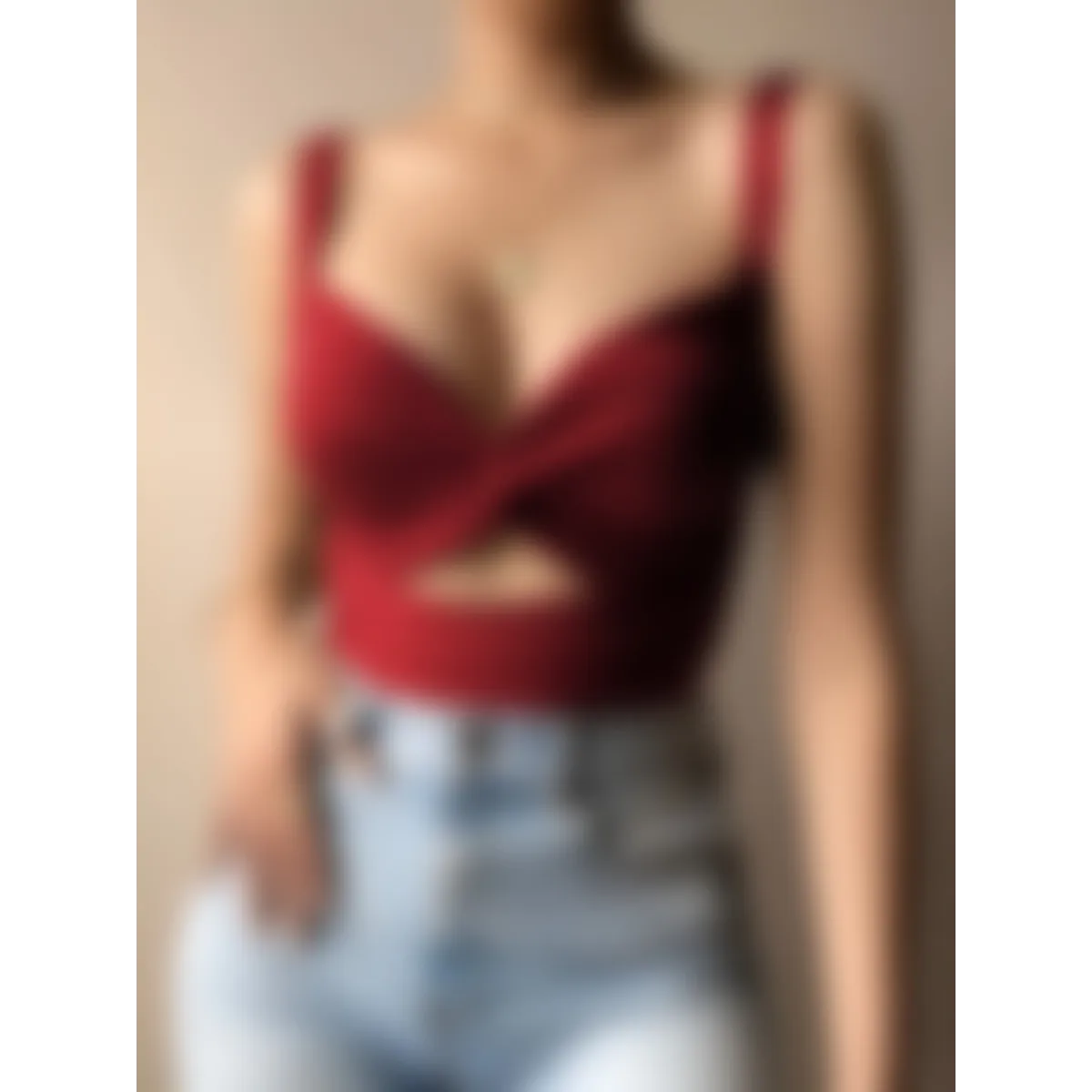 Sleeveless Crop Top