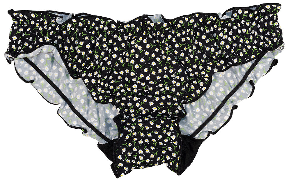 Ditsy Floral Bikini with Ruffles