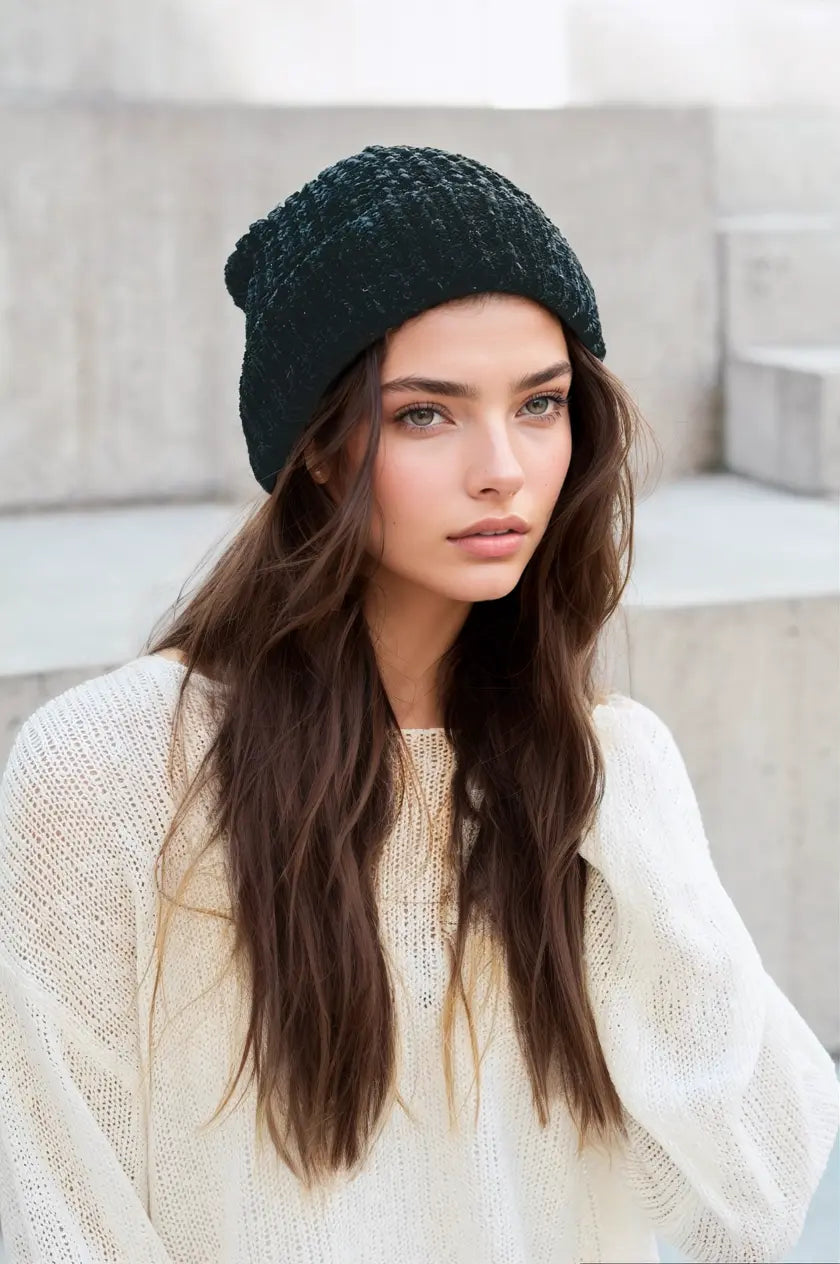Soft Chenille Beanie