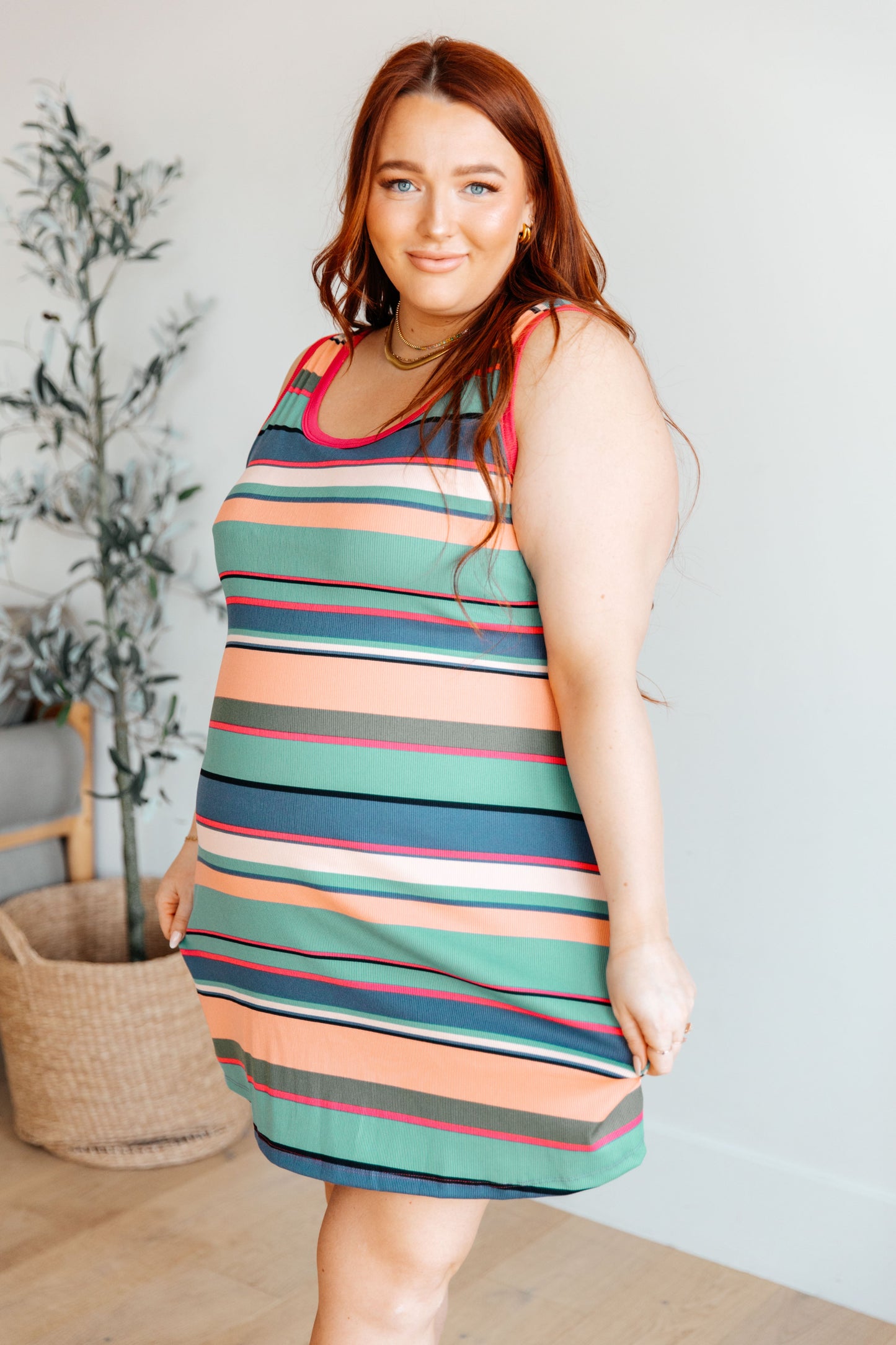 Striped Tank Dress